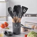 Utensílios de Cozinha em Silicone Kit 12 Peças