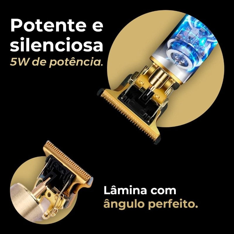 Máquina de Corte e Barba Profissional