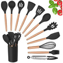 Utensílios de Cozinha em Silicone Kit 12 Peças
