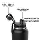 Garrafa Térmica Belldshop 350ml com Alça e Led