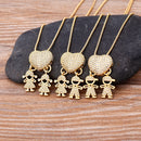 Colar Pingente Menino Menina