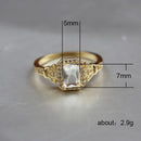 Anel Valentine Dourado