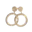 Brincos de Argola em  Zircônia