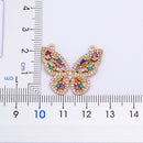 Colar Borboleta Cores e Cristais