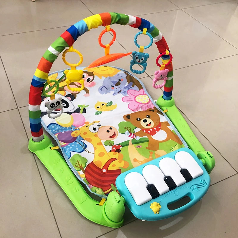 Tapete Para Bebê Piano e Brinquedos