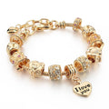 Pulseira Bracelete Pingentes Love