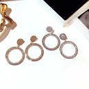 Brincos de Argola em  Zircônia