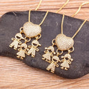 Colar Pingente Menino Menina