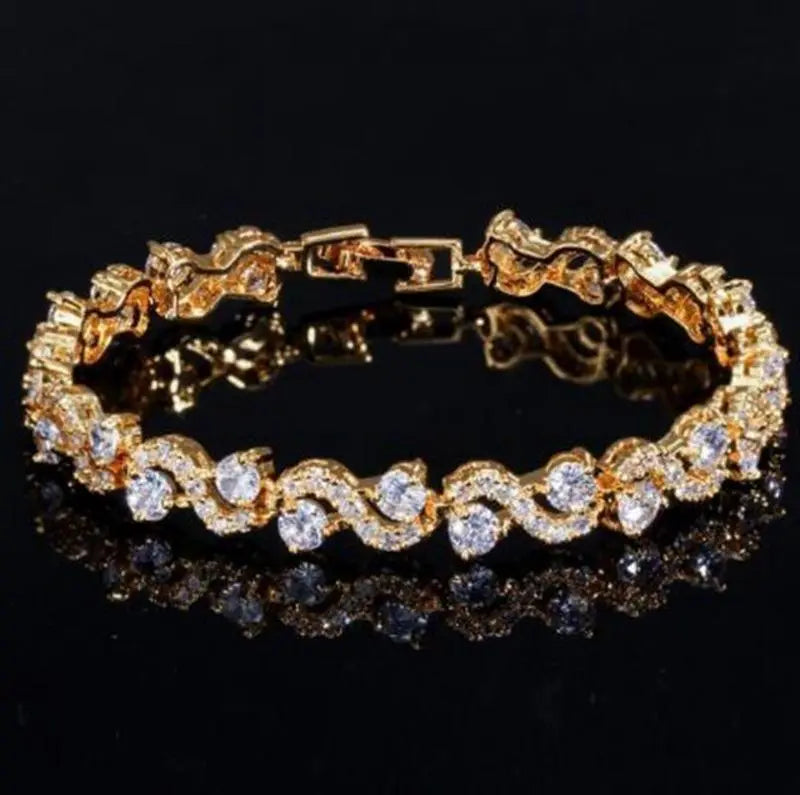 Bracelete Pedras e Cristais