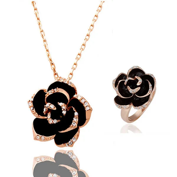 Conjunto Flor Camélias