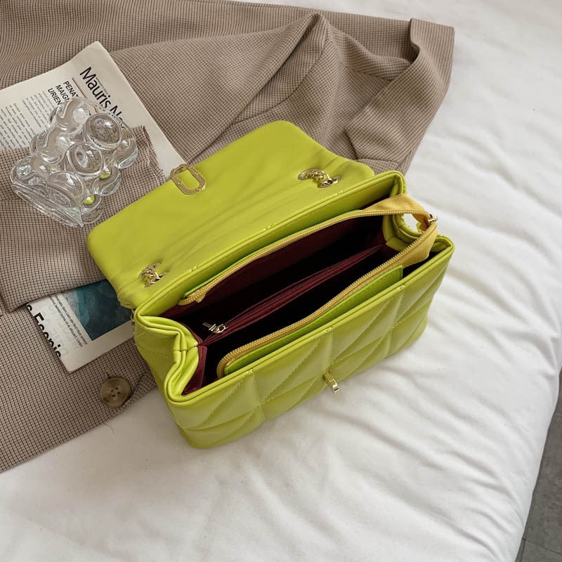 Bolsa de Ombro Luxo Detalhe Costura