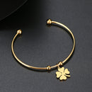 Bracelete Trevo da Sorte 4 Folhas