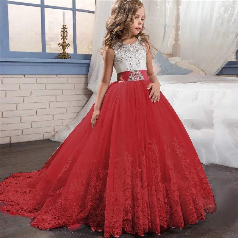 Vestido Festa Menina Flower