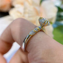 Anel Diamante Moissanita