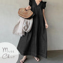 Vestido Longo  Denim