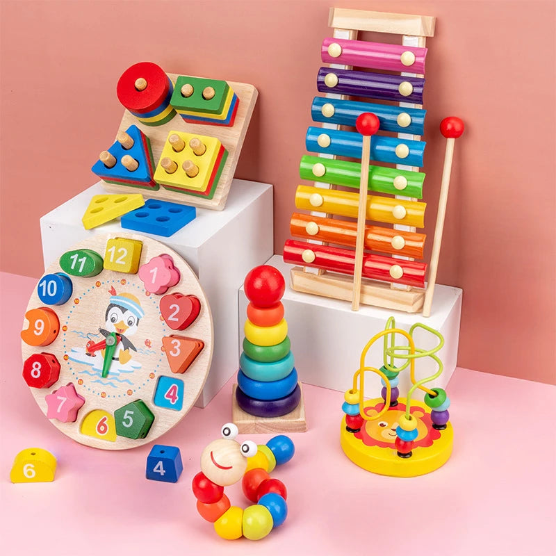 Kit com 6 ou 5 peças Brinquedos Educativos