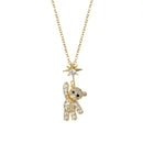 Colar Urso Com Strass