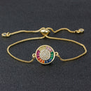 Pulseira e Brincos em Cristal
