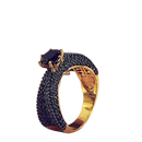 Anel Gold Pedra Preta