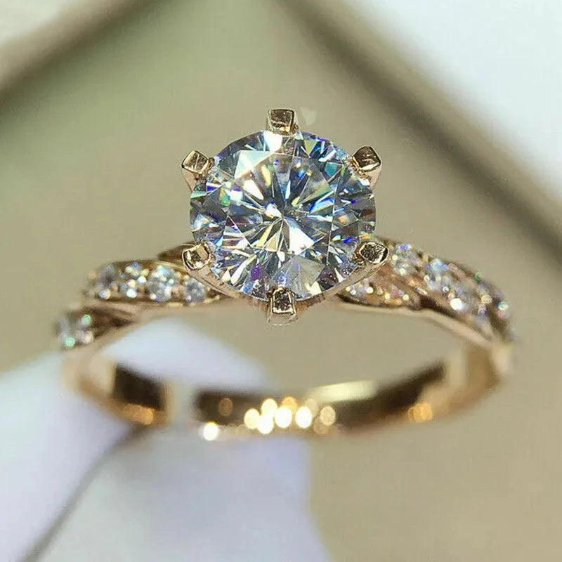 Aliança de Casamento em Zircônia