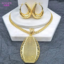 Conjunto Dubai Folheado 18k
