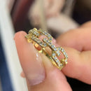 Anel Elos de Cristais