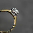 Anel Noivado em Cristal Zirconia