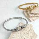 Pulseira Corda Dourada 18K