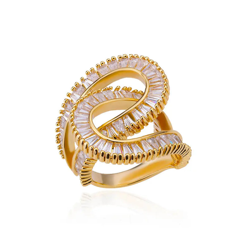 Anel Novo Design  Zirconia
