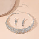 Conjunto Colar e Brincos Strass