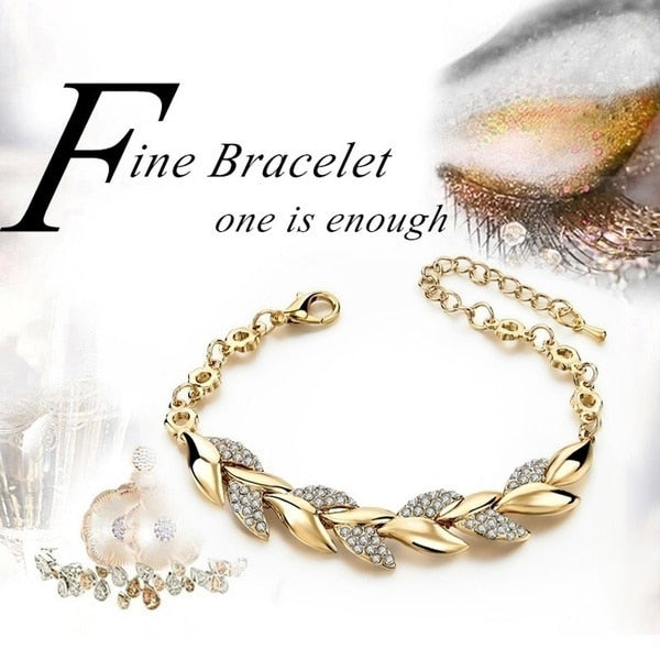 Bracelete Valentine Folheado Ouro 18k