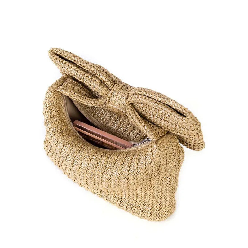 Bolsa de Palha Laço de Mão