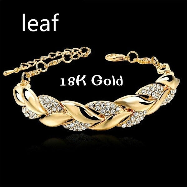 Bracelete Valentine Folheado Ouro 18k