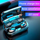 Charge Box Microfone e Fone sem fio Bluetooth