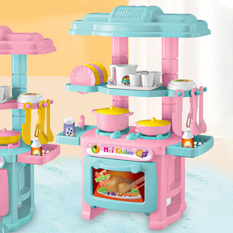 Mini Cozinha Brinquedo Meninas 48 Pçs