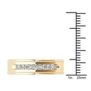 Aliança em Ouro 14k de Zircão