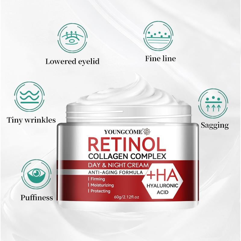 Creme Facial Retinol e Colágeno Skin Care