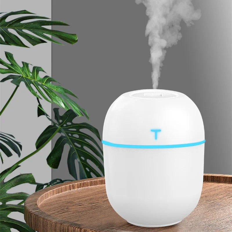 Aromatizante e Umidificador Portátil  Usb Led