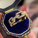 Anel Elos de Cristais