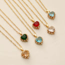 Colar Perfeição Coração Zirconia