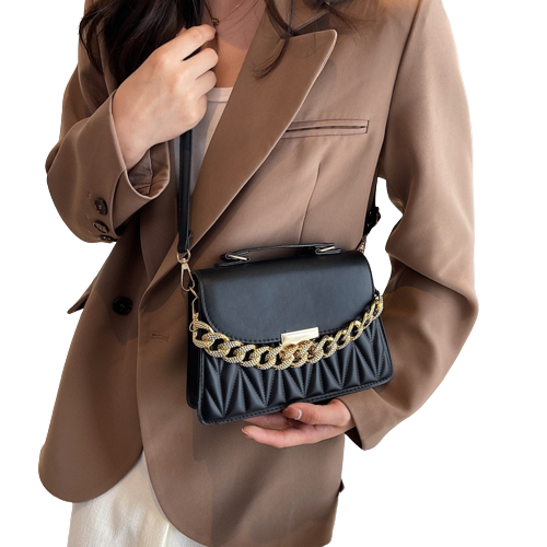 Bolsa de Ombro em Correntes