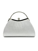 Bolsa em Nervuras de Mão Para Festa