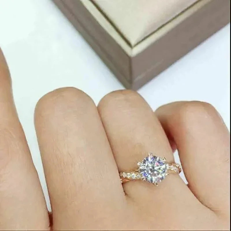 Aliança de Casamento em Zircônia