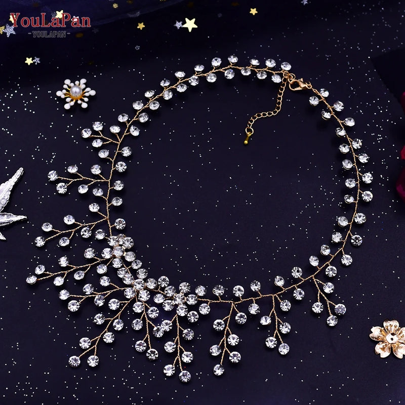 Colar Noiva Gotas de Diamante