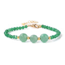 Pulseira da Sorte Pedra Natural 09 Tons