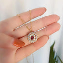 Colar Espiral Brilhante