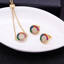 Pulseira e Brincos em Cristal