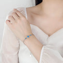 Conjunto Clássico Safira Celeste 925