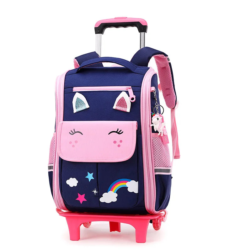 Mochila Escolar Com Rodas Trolley