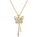 Gargantilha Borboleta Strass